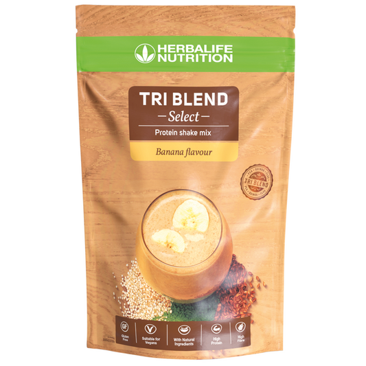 Tri Blend Select - Mistura para Batido de Proteína Banana 600 g